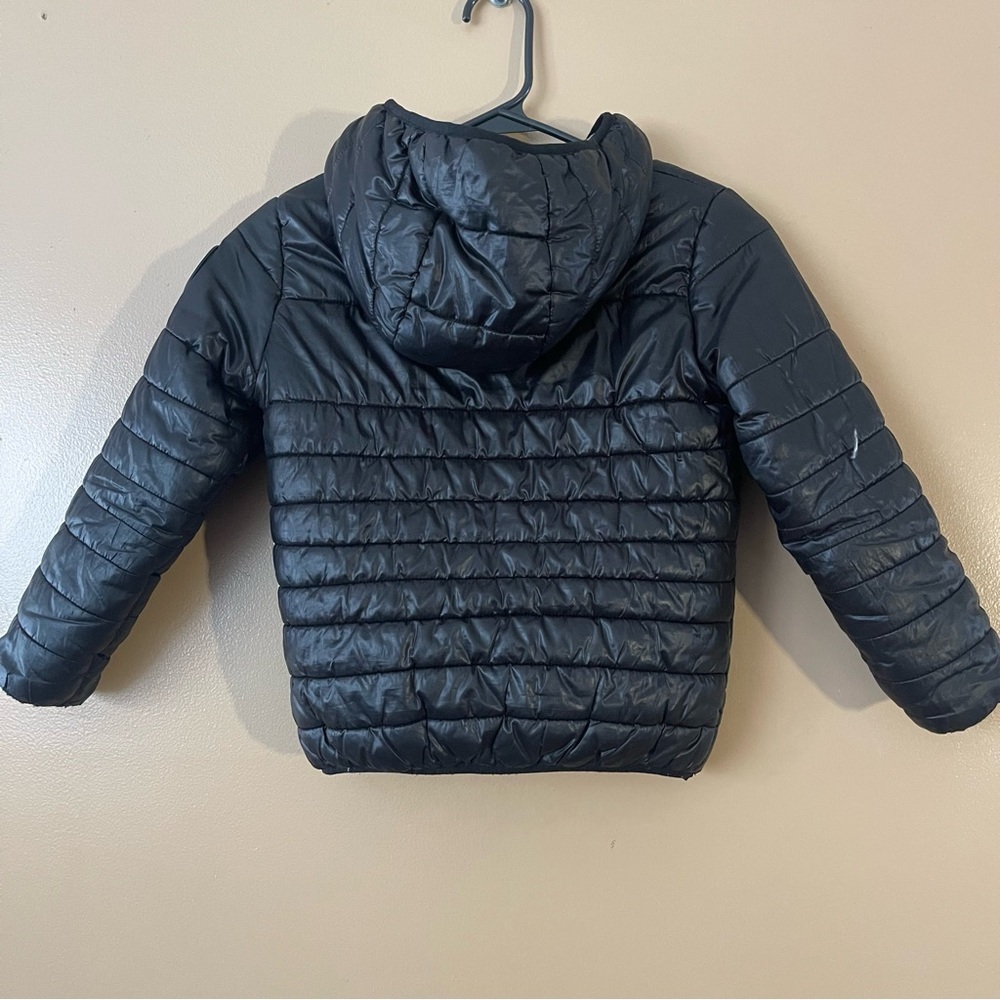 Nike Kids Black Puffer Jacket 5 Medium - Picture 10 of 10